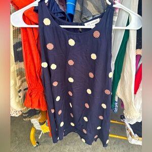 Blue pepper dress top